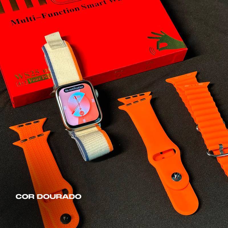 SMARTWATCH S PRO MINI KIT 4 PULSEIRAS | 42mm
