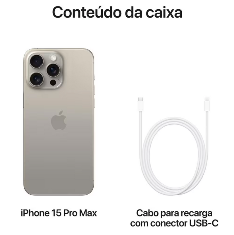 SORTEIO IPHONE 15 PRO MAX 256GB NOVO LACRADO