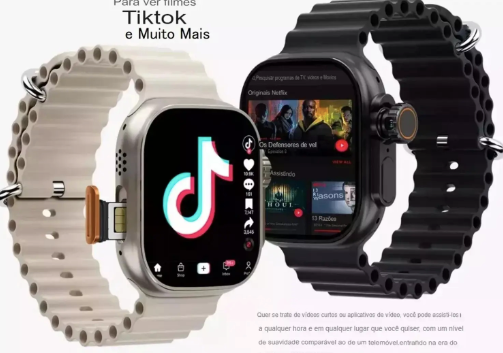 SMARTWATCH ULTRA 5G CHIP Celular  Câmera, Apps + FRETE GRÁTIS