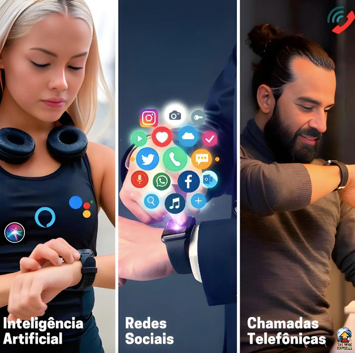 SMARTWATCH Série 9 Com Função 2 Gestos - 47mm