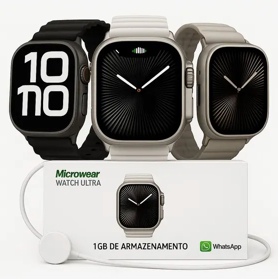 SMARTWATCH ULTRA 10  Chat GPT | 1GB | Responde Whatsapp