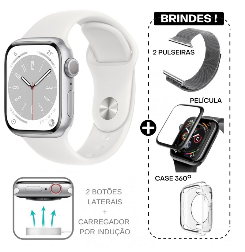 SMARTWATCH IWO SERIES 9 41MM  +  BRINDES E FRETE GRÁTIS