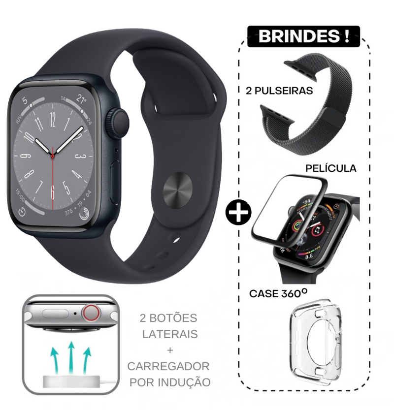 SMARTWATCH IWO SERIES 9 41MM  +  BRINDES E FRETE GRÁTIS