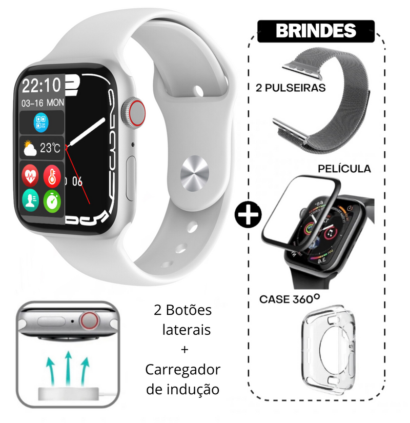 SMARTWATCH W10 MINI Amoled Series 10 42mm + BRINDES E FRETE GRÁTIS