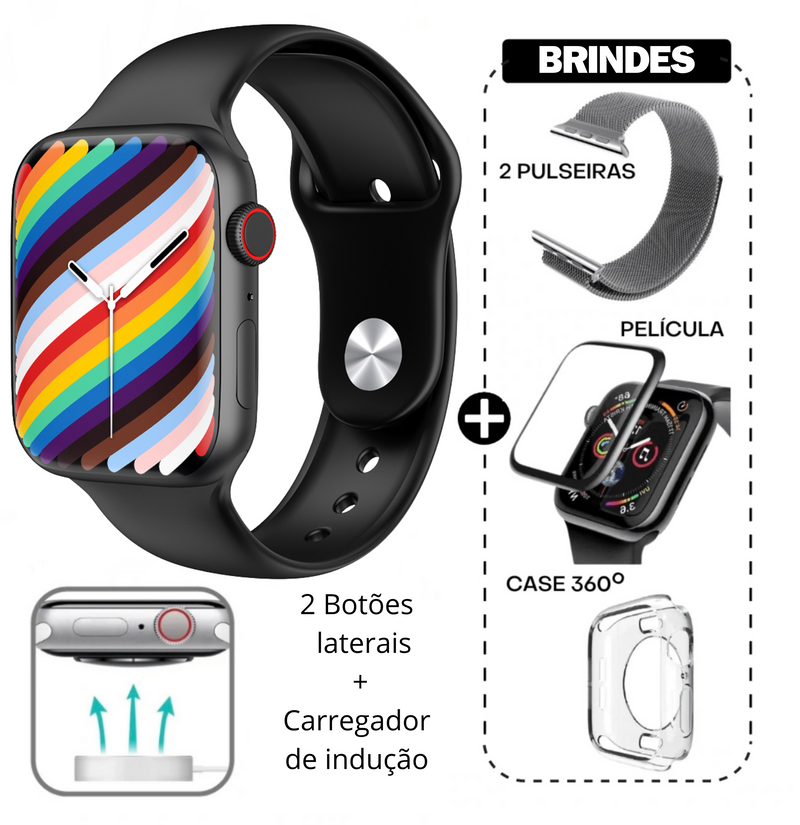 SMARTWATCH W10 MINI Amoled Series 10 42mm + BRINDES E FRETE GRÁTIS