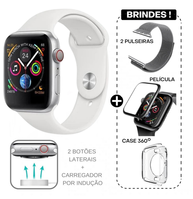 SMARTWATCH IWO FULL MAX SERIE 7 E FRETE GRÁTIS